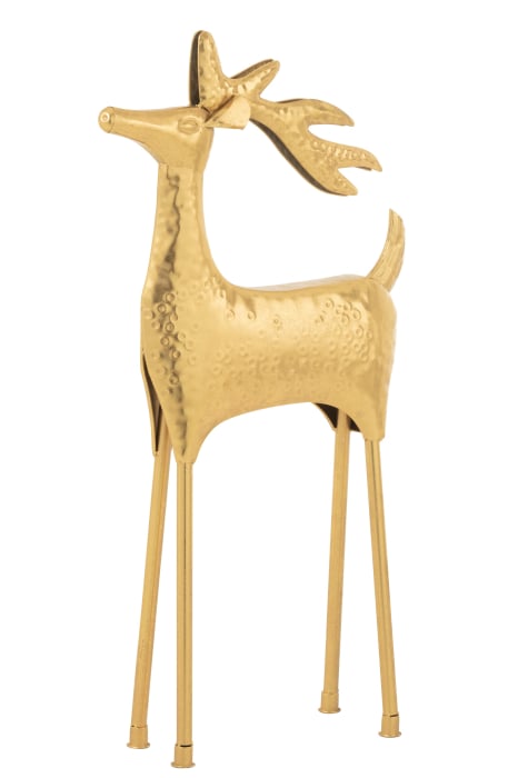 Figurina, ren, auriu, metal [1]