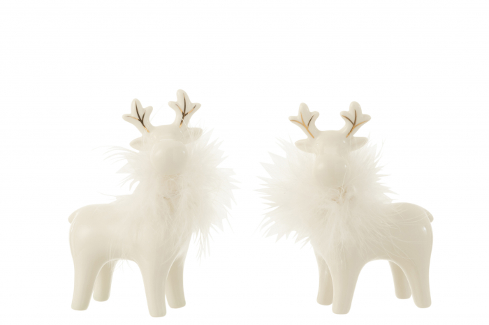 Figurina Ren Portelan Auriu M Ass2