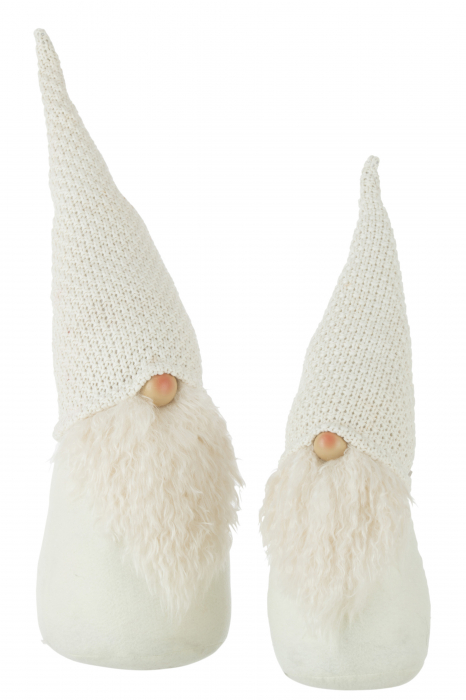 Figurina Santa Claus, Rasina, Bej, 16x16x57 cm [2]