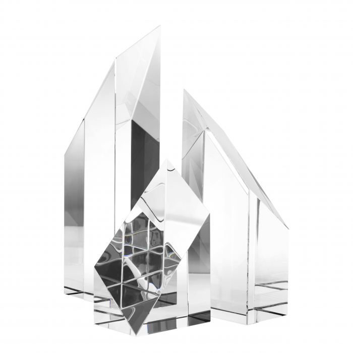 Figurină Scope, Set de 3, sticlă de cristal  [2]