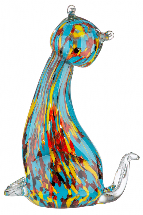 Figurina Somia, Sticla, Multicolor, 10x5x20 cm [3]