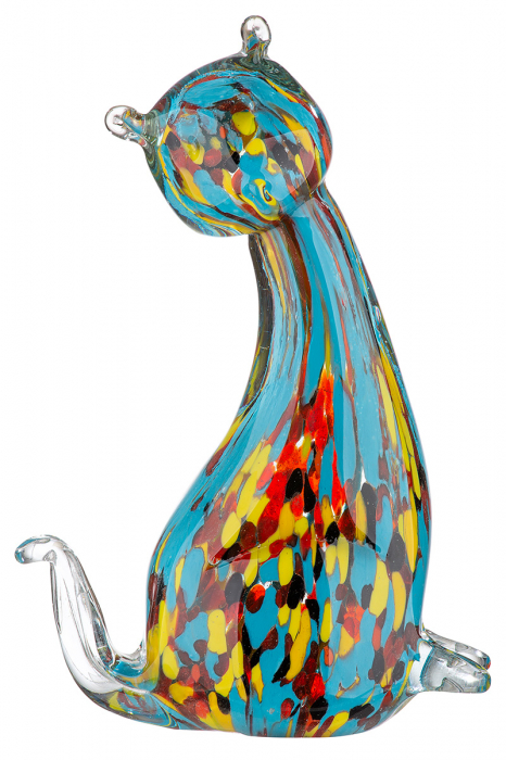 Figurina Somia, Sticla, Multicolor, 10x5x20 cm [5]