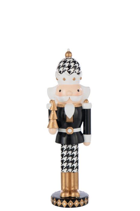 Figurina, Spargator de nuci pied-de-poule din rasina multicolora, L [2]