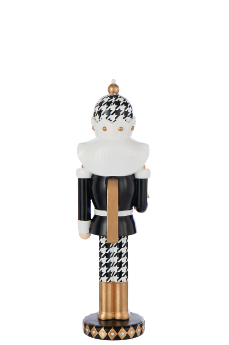 Figurina, Spargator de nuci pied-de-poule din rasina multicolora, L [3]