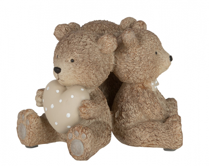 Figurina Teddy 3parts, Rasina, Maro, 16x16x11 cm