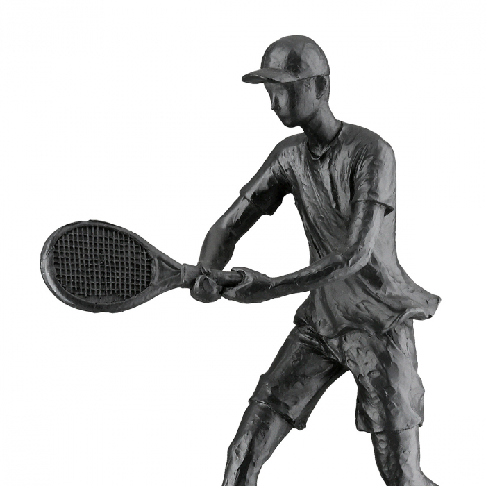 Figurină, Tenis, Active, Poly, negru, PU 4, 2 buc. asortate, L. 5,5 cm, L. 14 cm, H. 19,5 cm [4]