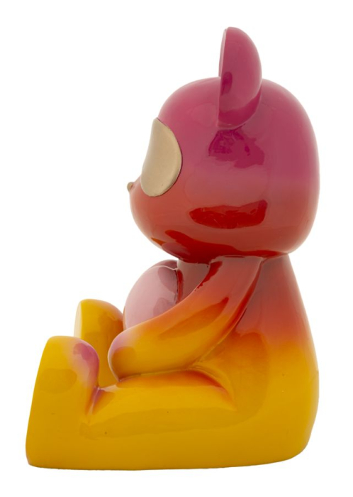 Figurina, Ursulet de plus curcubeu 21,5x20,5x32 cm [6]