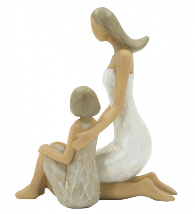 Figurina WOMAN and DAUGHTER (cm) 10X5,5X11,5 [2]