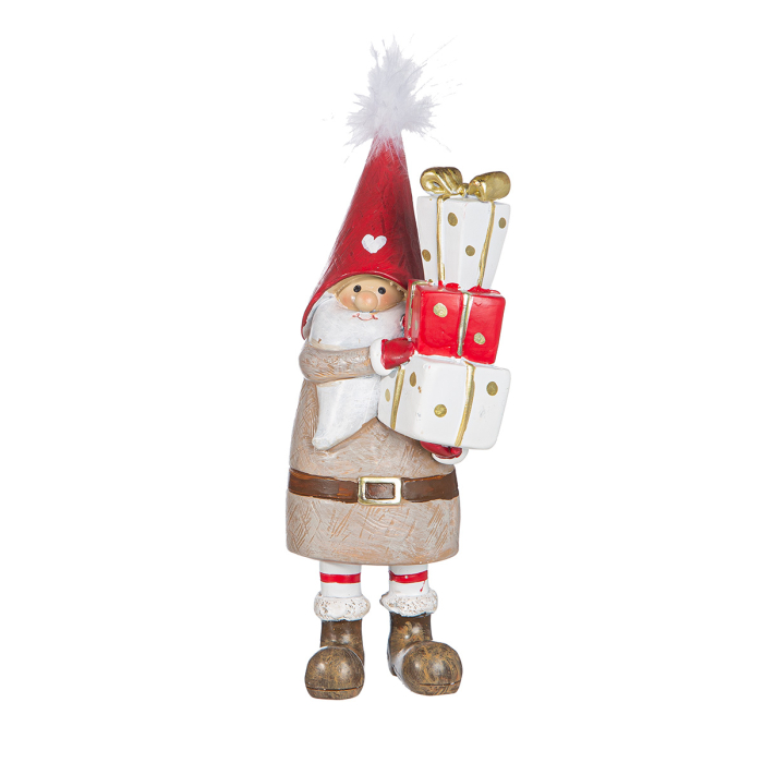 Figurina, Zipfel, „Pico”, Rasina sintetica, maro, PU 4, 2 asortate, L. 6 cm, l. 7 cm, H 17 cm [2]