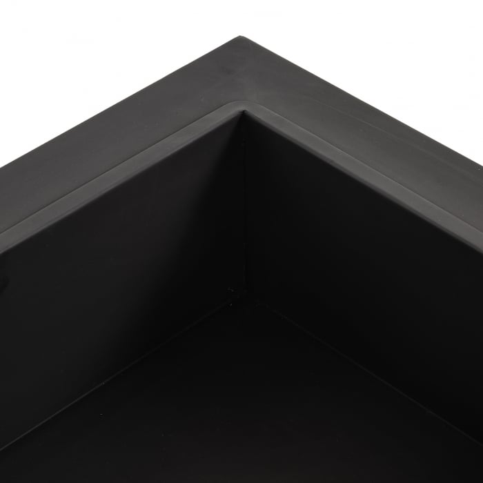Șemineu Nerium pentru exterior (negru), Dims: 40.0 x 70.0 x 70.0 cm [5]