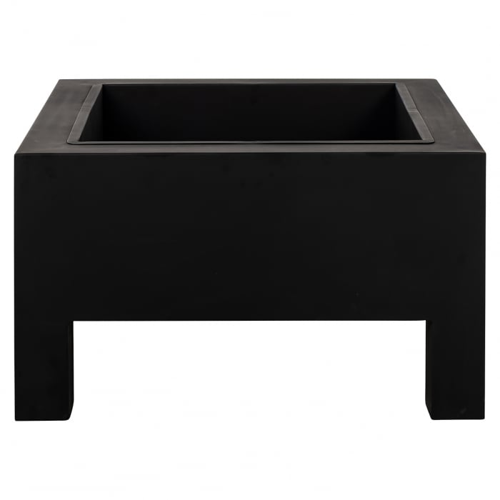 Șemineu Nerium pentru exterior (negru), Dims: 40.0 x 70.0 x 70.0 cm [2]