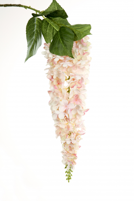 Poza Floare artificiala Dorina, Fibre artificiale, Roz, 120 cm