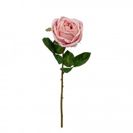 Poza Floare artificiala ROSE, Fibre sintetice, Multicolor, 46 cm