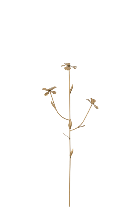 Floare, Metal, Auriu, 21x7x57 [1]