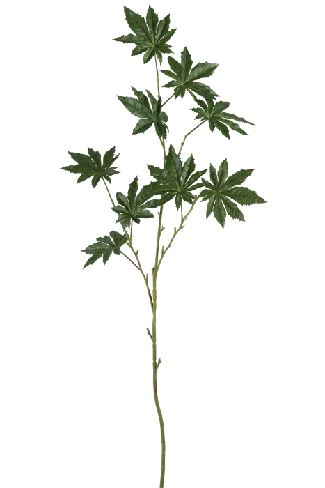 Floare Papaya artificiala, Plastic, Verde, 20x20x122 cm [1]