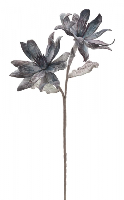 Floare x2 albastra cm o 28x88