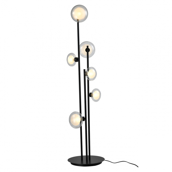 Lampa de podea Luva Negru [1]