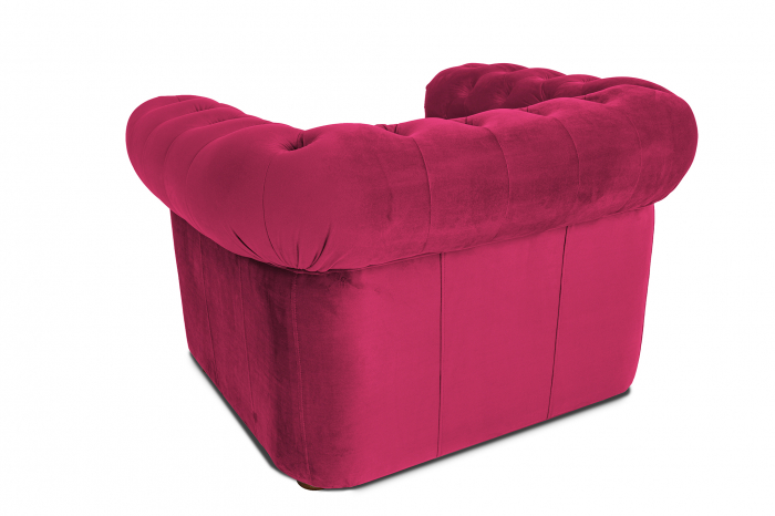 Fotoliu Chesterfield, fucsia, 94x80x86 cm [4]