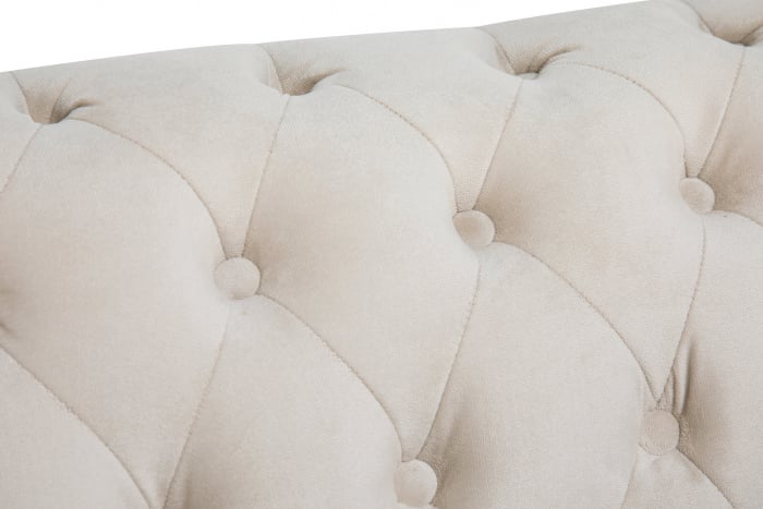 Fotoliu Chesterfield, Bej, 94x80x86 cm [7]