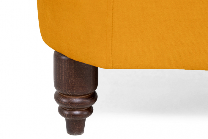 Fotoliu Chesterfield, Galben, 94x80x86 cm [8]
