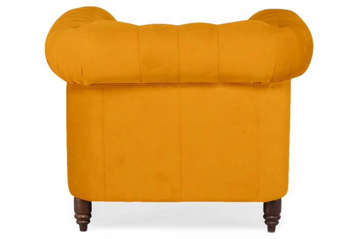 Fotoliu Chesterfield, Galben, 94x80x86 cm [4]