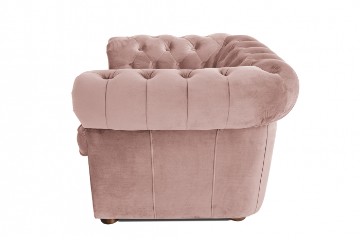 Fotoliu Chesterfield, roz, 94x80x86 cm [3]