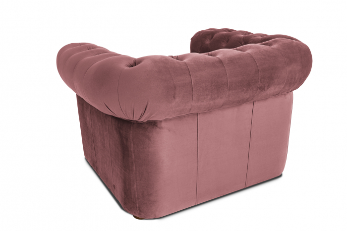 Fotoliu Chesterfield, roz, 94x80x86 cm [4]