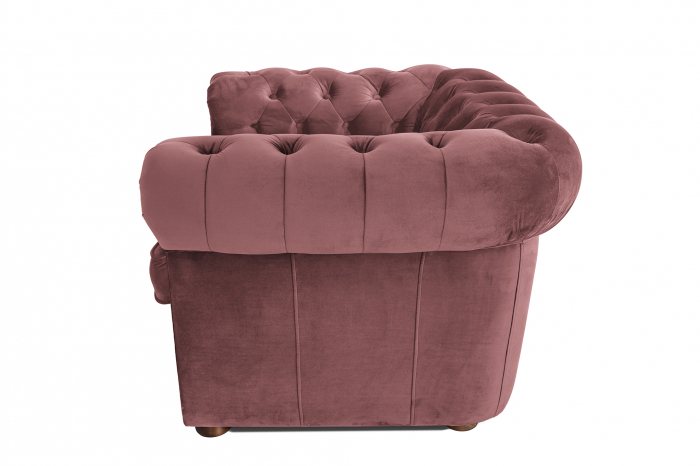 Fotoliu Chesterfield, roz, 94x80x86 cm [3]