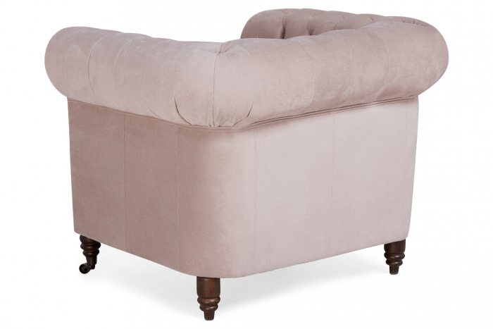 Fotoliu Chesterfield, Roz, 94x80x86 cm [3]