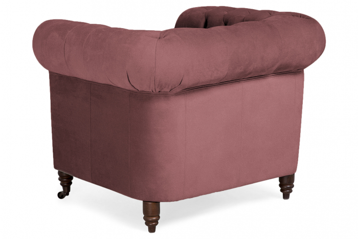 Fotoliu Chesterfield, Roz inchis, 94x80x86 cm [3]