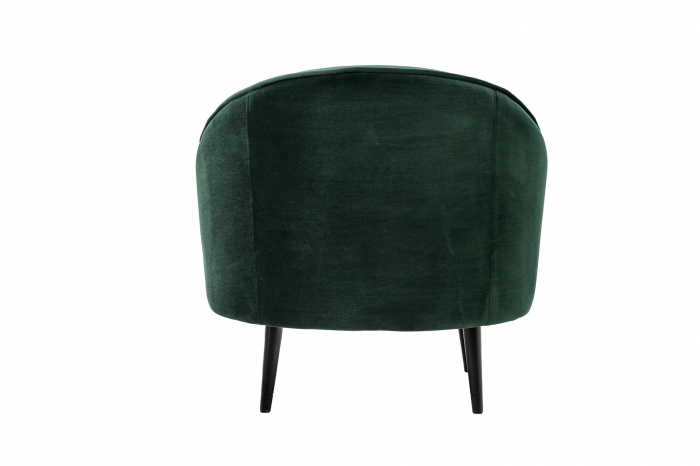 Fotoliu Elisabeth, textil verde, 86x82x70 cm [5]