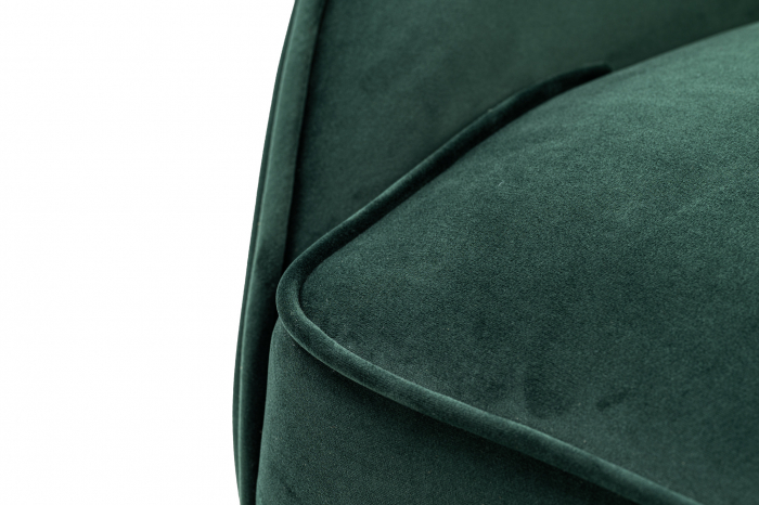 Fotoliu Elisabeth, textil verde, 86x82x70 cm [11]