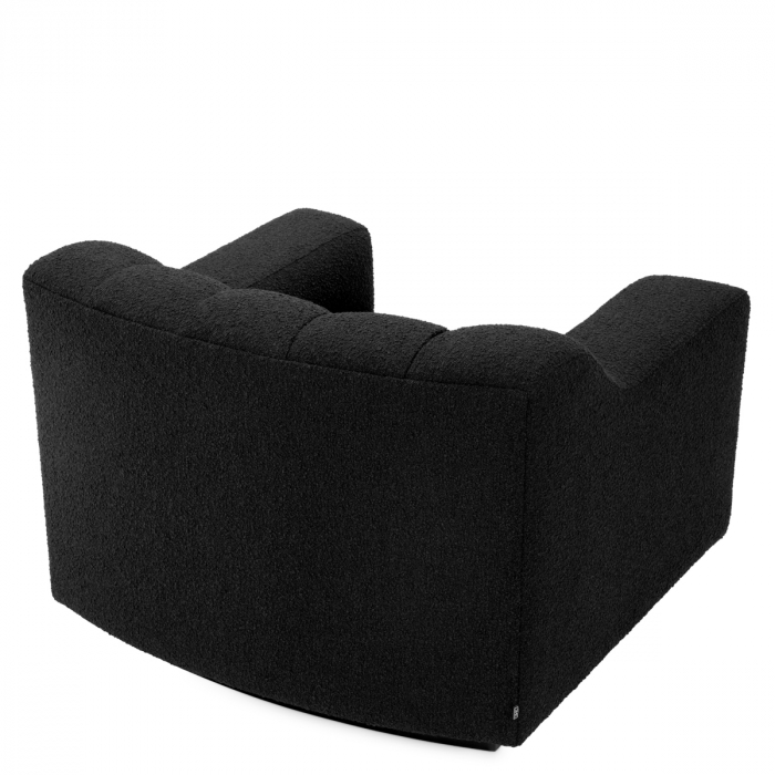 Fotoliu, Kelly bouclé negru [5]