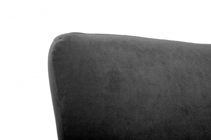 Fotoliu KING, catifea gri inchis 73x60x89 cm [8]
