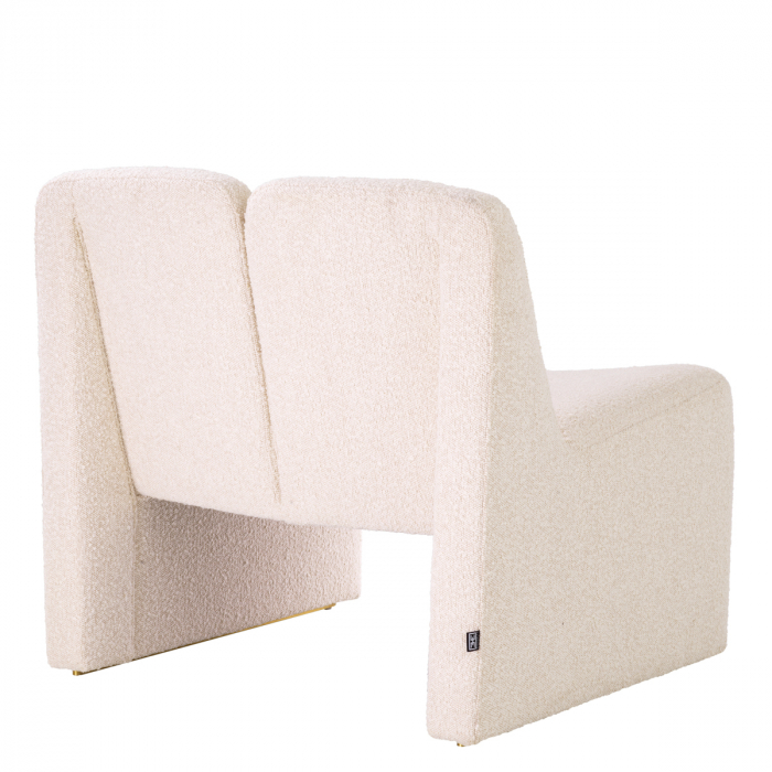 Fotoliu, Macintosh bouclé crem, Dims: W. 75 | D. 73 | H. 72.5 | SD. 58 | SH. 42.5  (CM) [4]