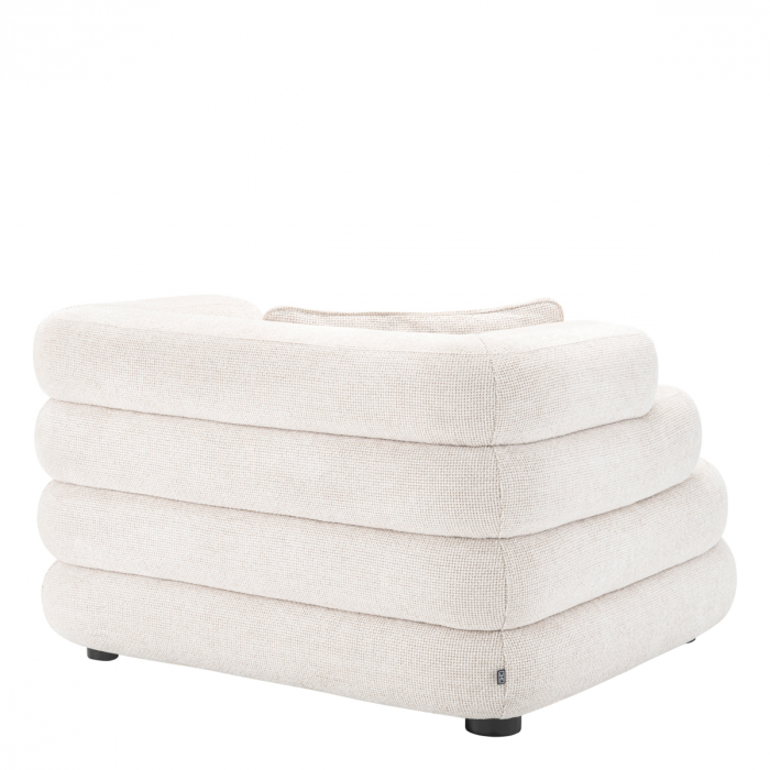 Fotoliu, Malaga lyssa off-white, Dims: W. 109 | D. 92 | H. 68 | SD. 78 | SH. 40 | AH. 68  (CM) [5]