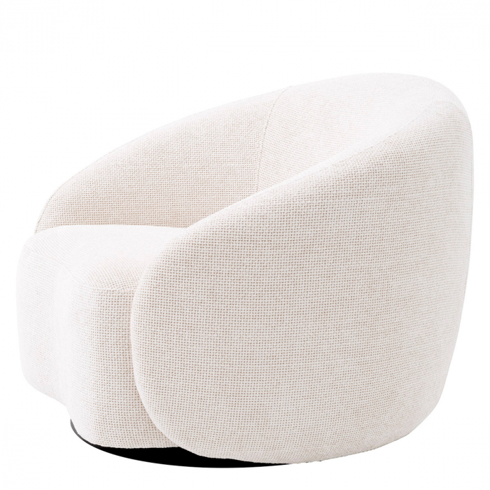 Fotoliu pivotant Amore lyssa off-white [5]