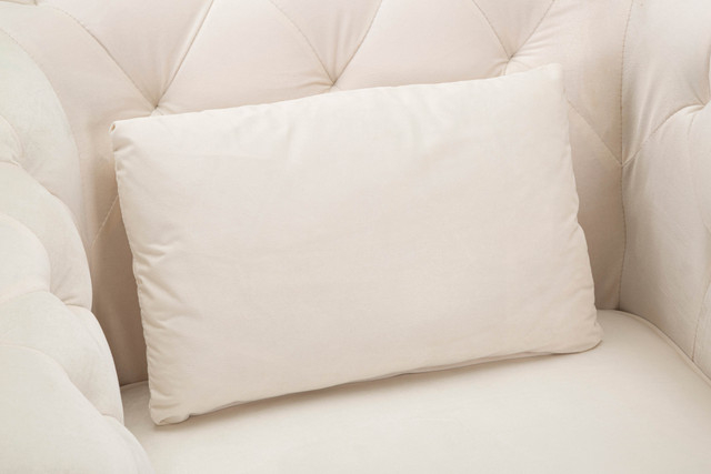 Fotoliu Praga, Metal/Poliester, Crem/Auriu, 71x93x86 cm [10]