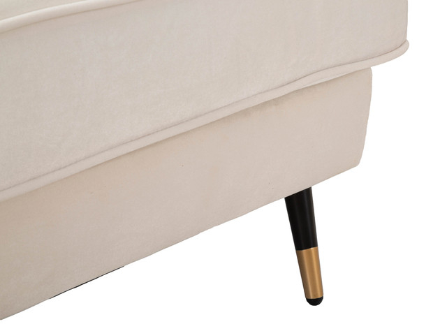 Fotoliu Praga, Metal/Poliester, Crem/Auriu, 71x93x86 cm [9]