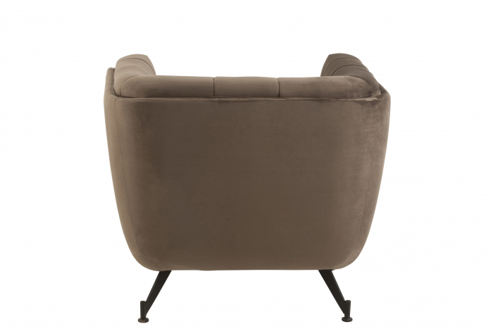 Fotoliu, Textil/Lemn, Gri, 90x82x75.5 cm [5]
