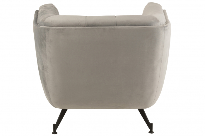 Fotoliu, Textil/Lemn, Gri, 90x82x75.5 cm [4]