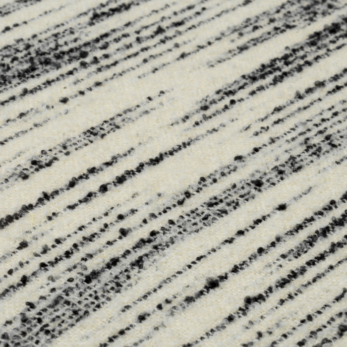 Fotoliu, Venosa stralucire alb-negru, Dims: W. 70 | D. 92 | H. 73 | SD. 60 | SH. 42 | AH. 54  (CM) [7]