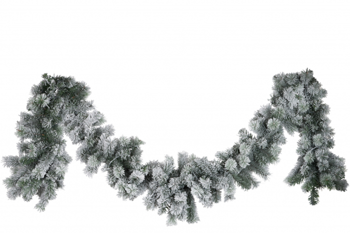 Ghirlanda, Plastic, Alb, 140x15x23 cm Jolipa