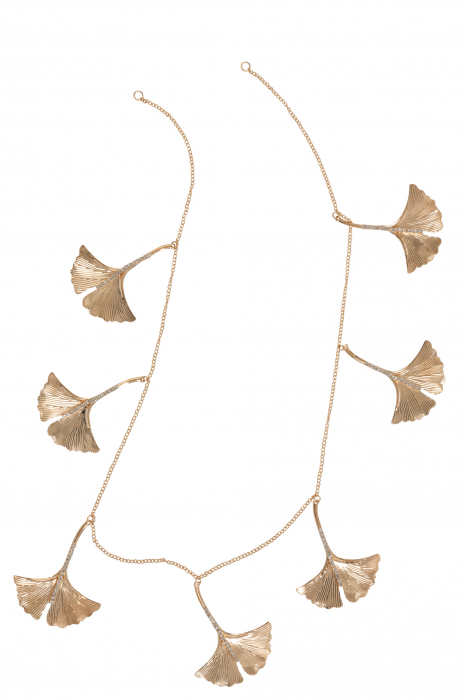 Ghirlanda, Plastic , Auriu, 100×0.3×10 cm Jolipa