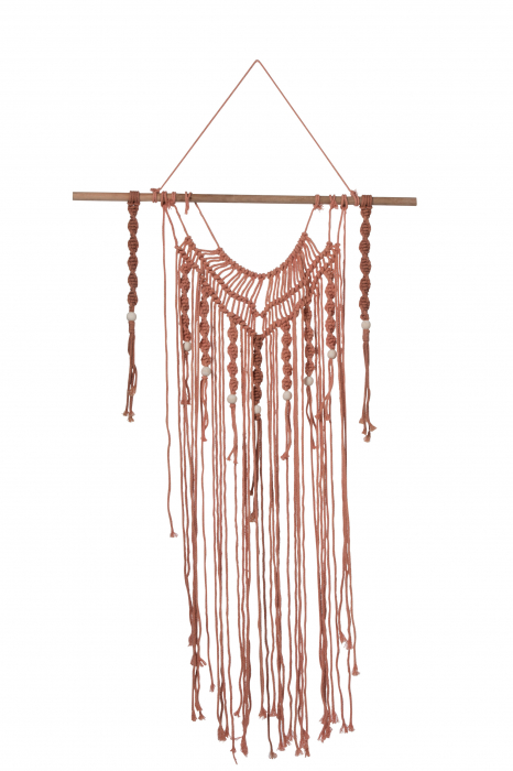 Ghirlanda, Textil, Roz, 110x55x1.5 cm