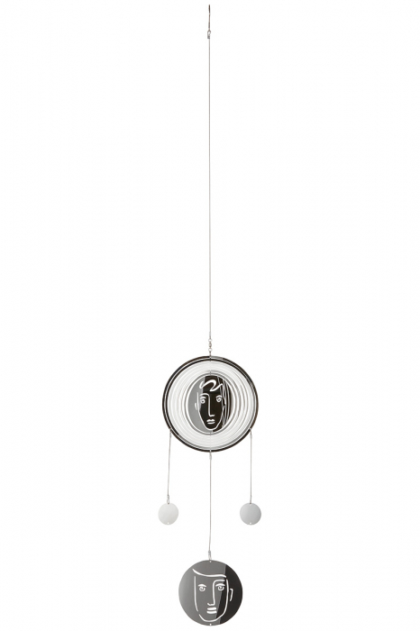 Ghirlanda Visione, Otel, Argintiu, 0.2x15x95 cm [2]