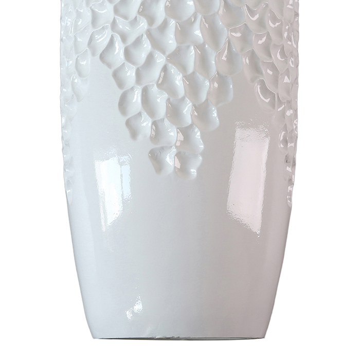 Ghiveci Carve, rasina/fibra de sticla, alb, 90x36 cm [6]