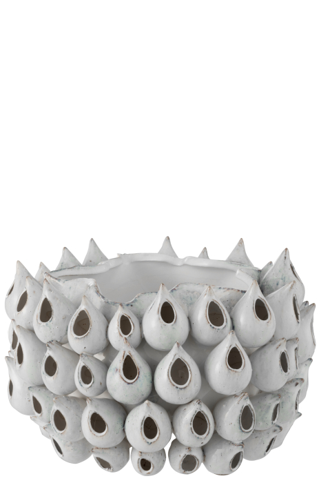 Ghiveci, Ceramica, Albastru, 36x35x24 [1]