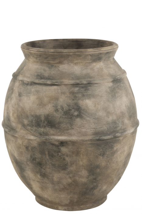 Ghiveci, Ceramica, Maro, 68x68x80 cm