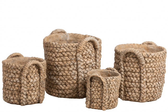 Ghiveci, Ceramica, Natural, 38.5x37.5x38.5 cm [2]